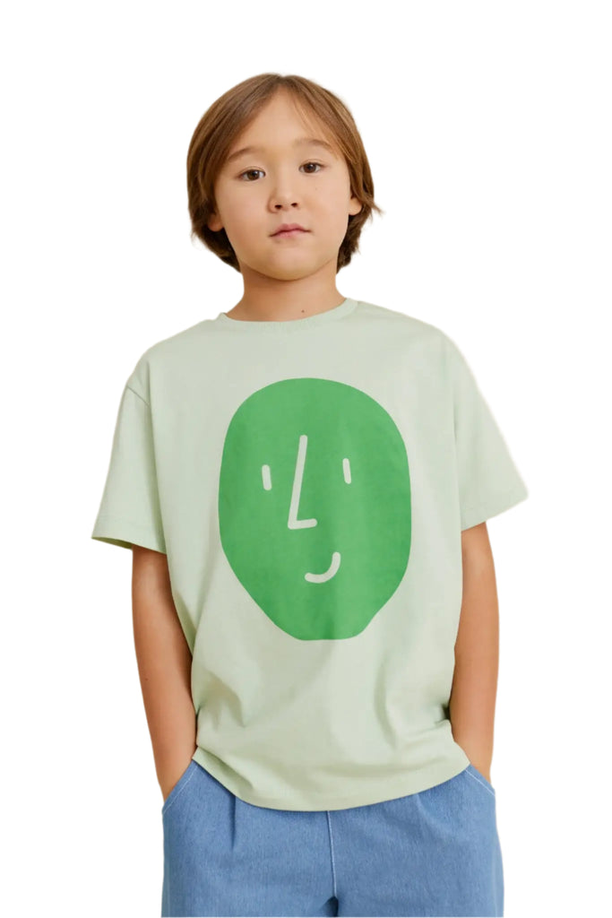 Kids Organic Cotton Potato Tee | Green