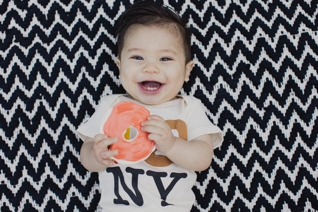 The Lox  Natural Rubber Baby Teether