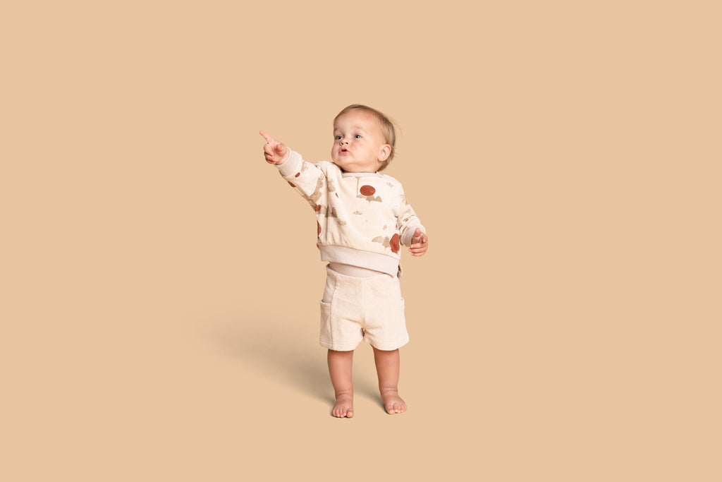 Baby Terry Sweatshirt - Sand | OM761