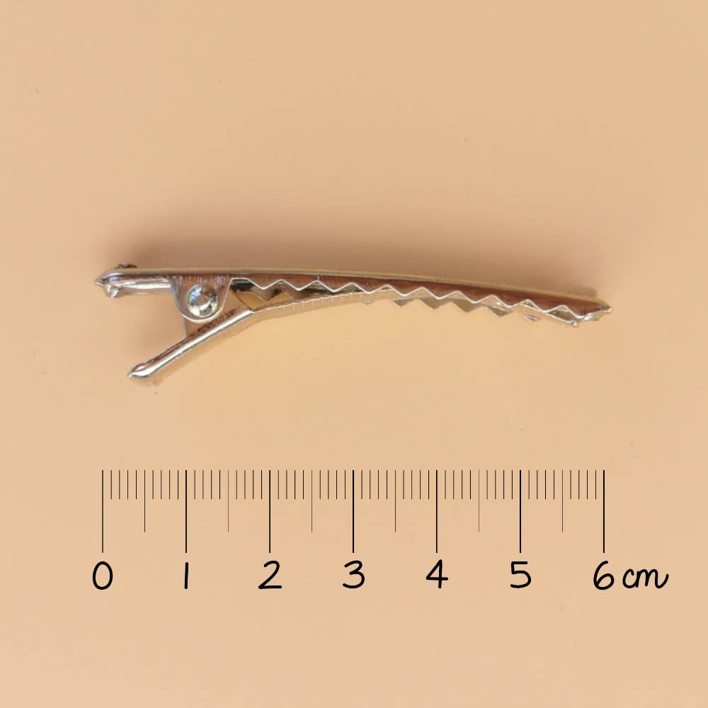 Pink Princess Bow Clip | Linen Pink