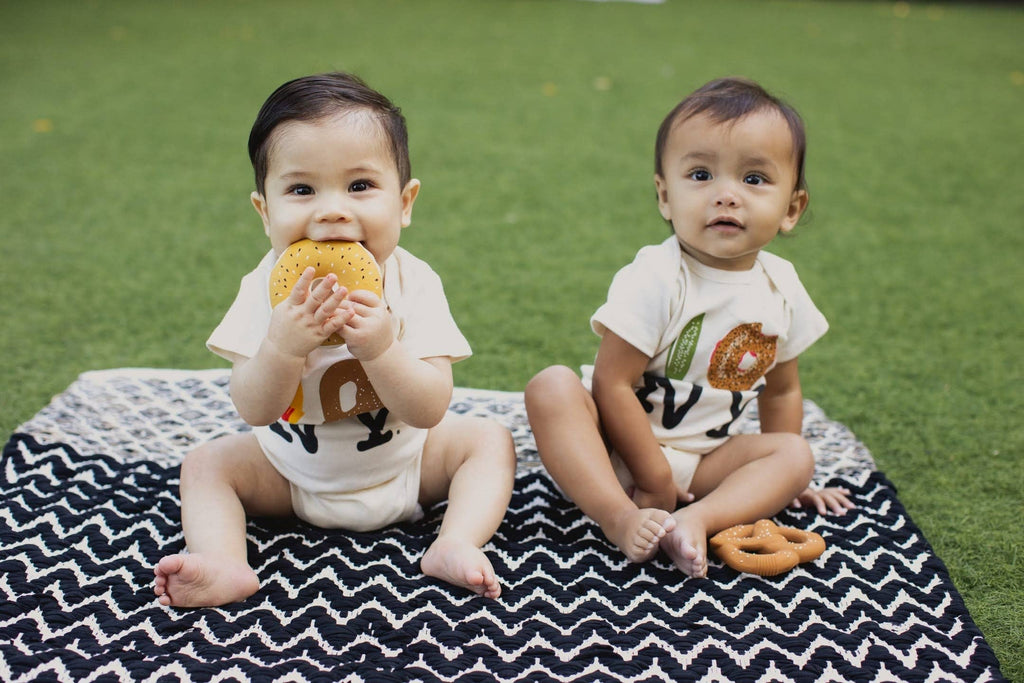 The Lox  Natural Rubber Baby Teether