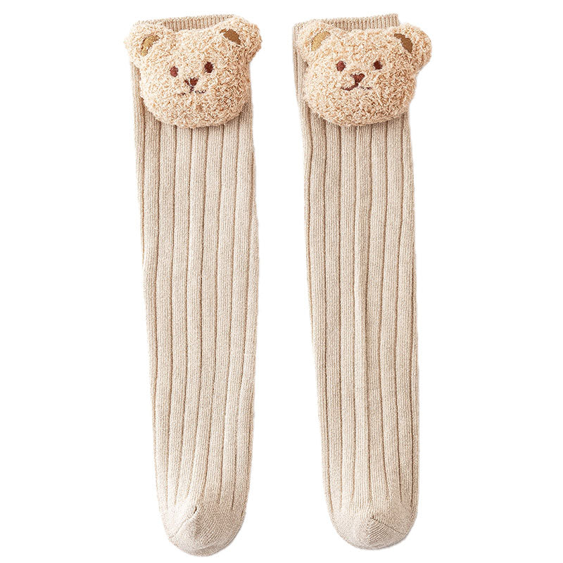Bear Socks | Cream