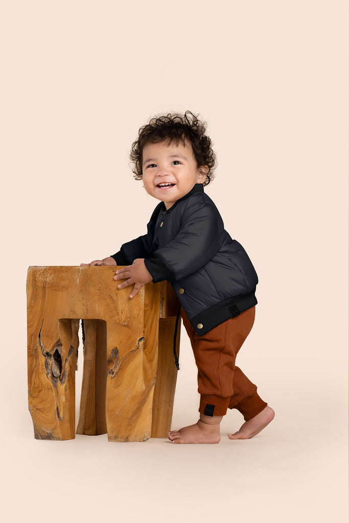 Baby Terry Joggers l Rust
