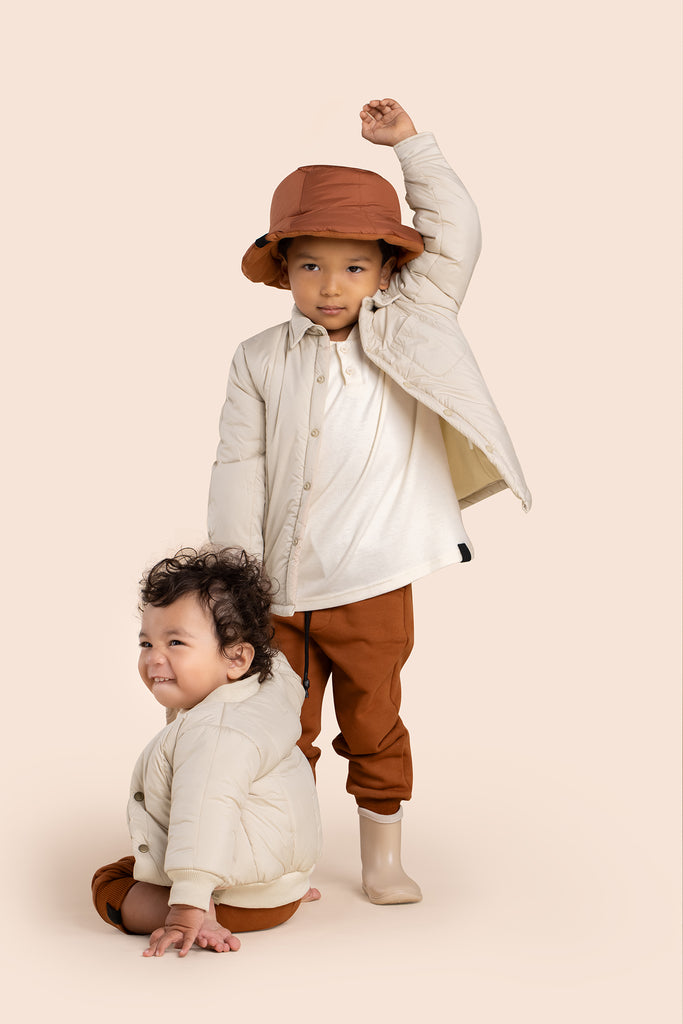 Kids Terry Joggers l Rust