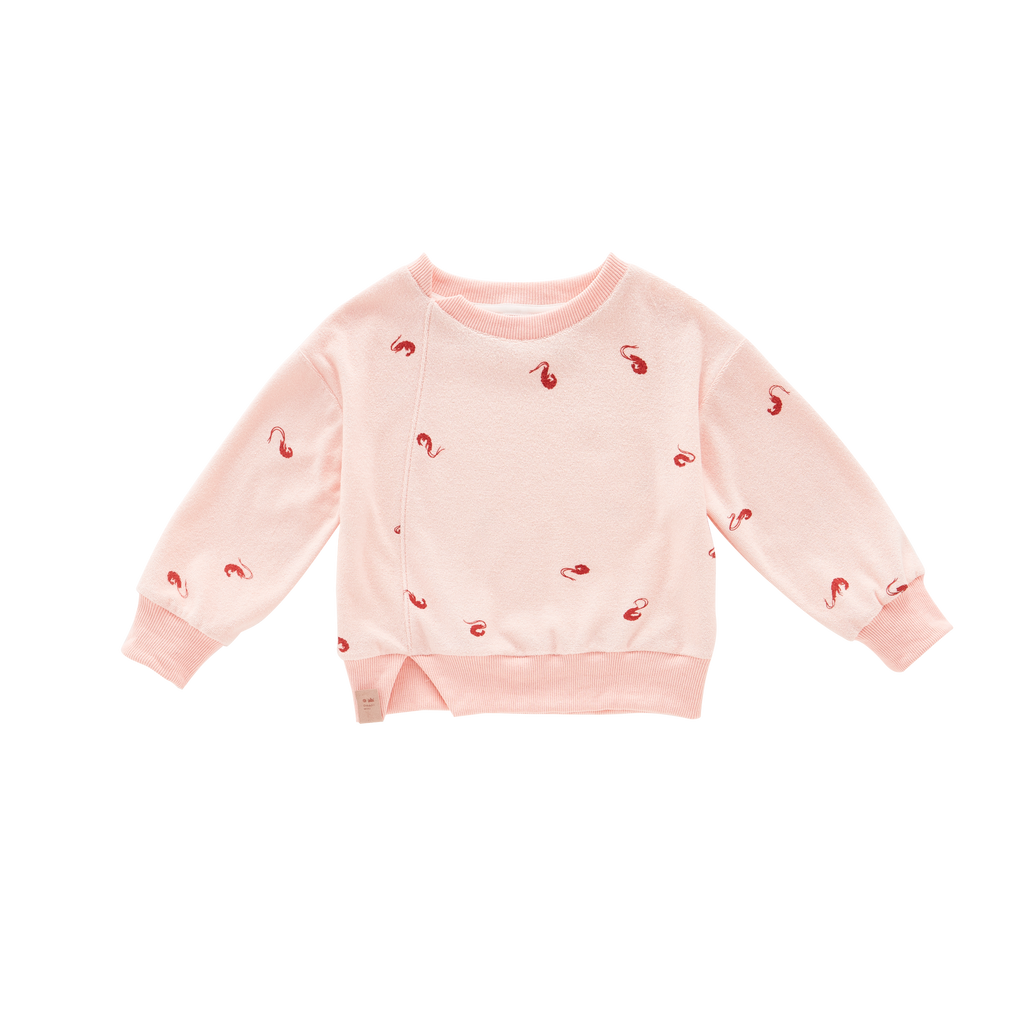 Terry Sweatshirt | Pink OM593