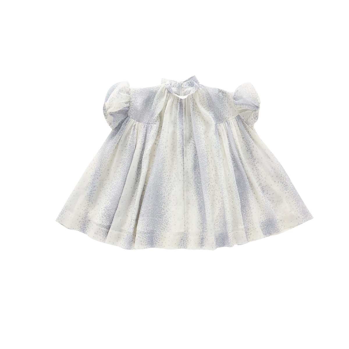 Tent Dress with Puff Sleeves | Cream OM578 – OMAMImini