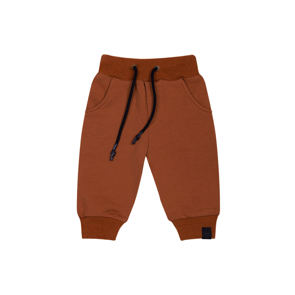 Baby Terry Joggers l Rust