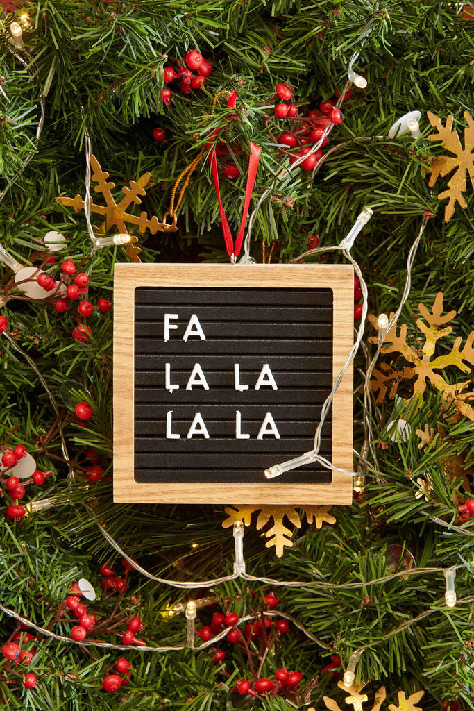 Holiday Letterboard Ornament - OMAMImini