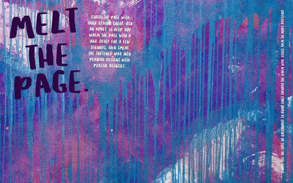 Splatter This Art Book | A Radical Journal with 45 Activities