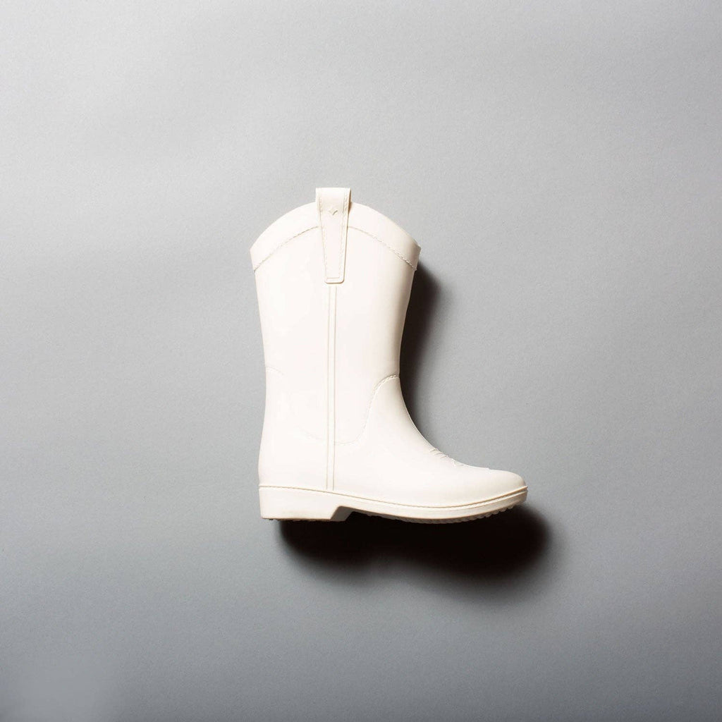 Kid's All Weather Rubber Cowboy Boots | Bone White