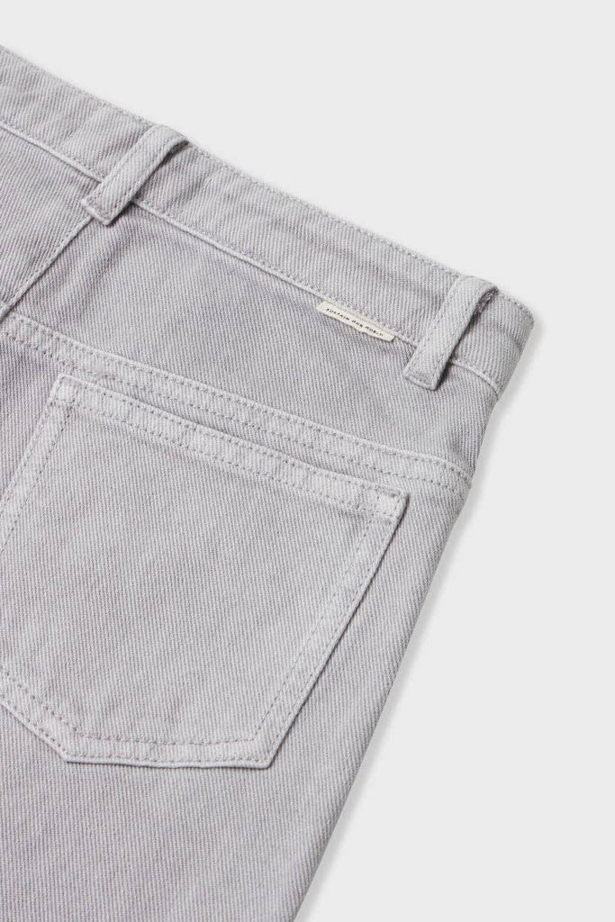 Kids Organic Cotton Denim Barrel Jean | Harbor Mist