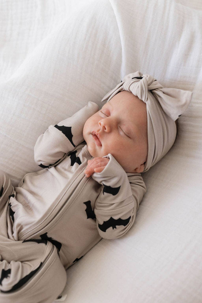 Baby Bamboo Zip Pajamas | It's Bats!