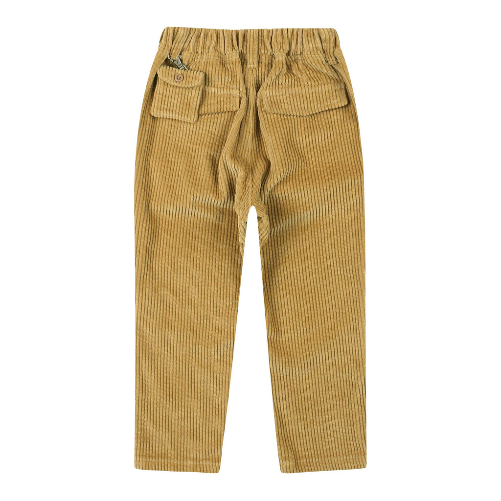 Jeremy Corduroy Pants with Mini Pocket | Mustard