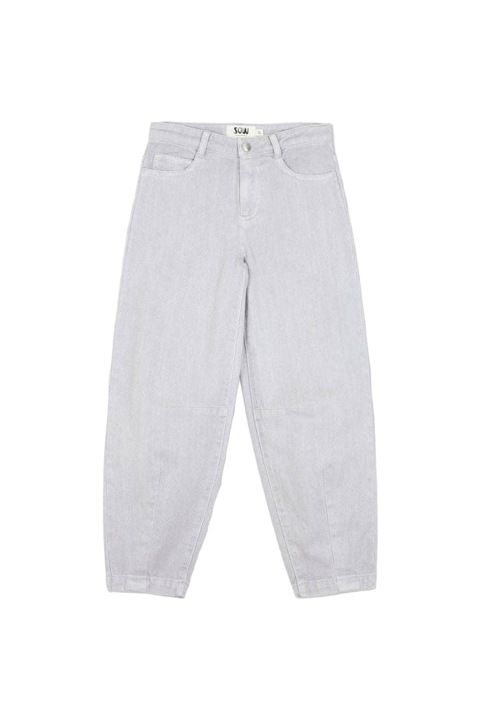 Kids Organic Cotton Denim Barrel Jean | Harbor Mist