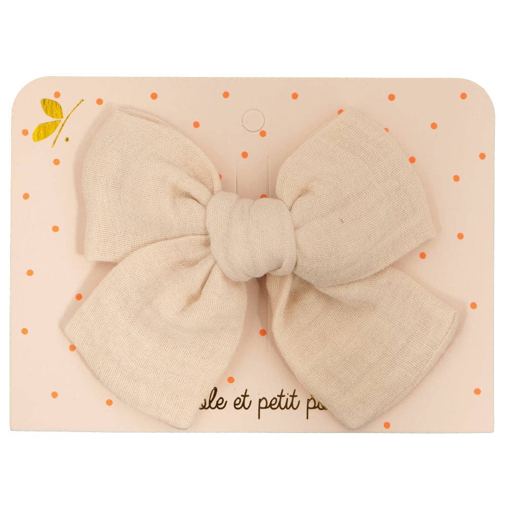 Princess Large Knot Clip | Double Gaze Sand