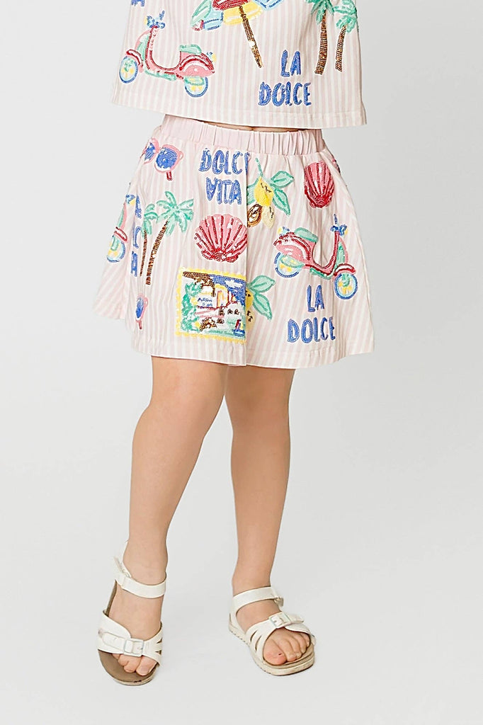 Girls La Dolce Vita Skort