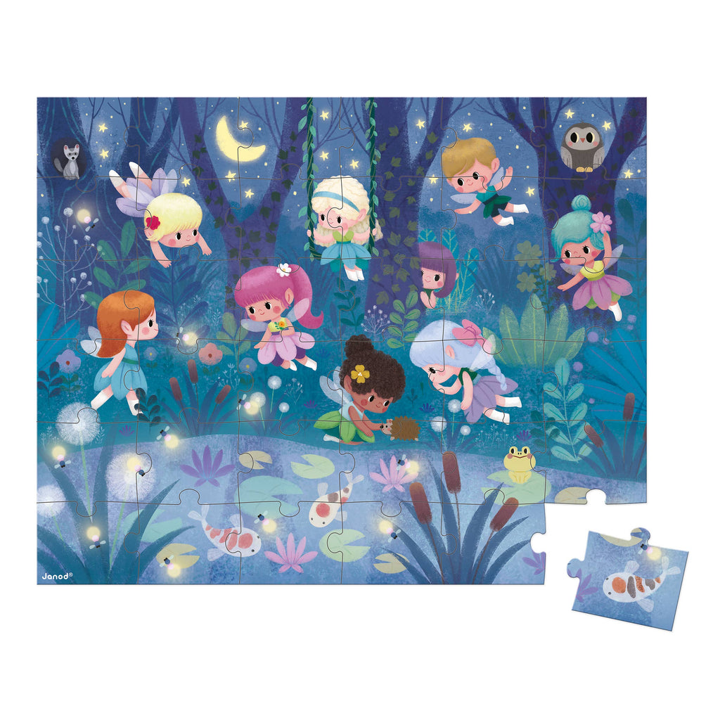 Kids Fairies & Waterlilies Puzzle