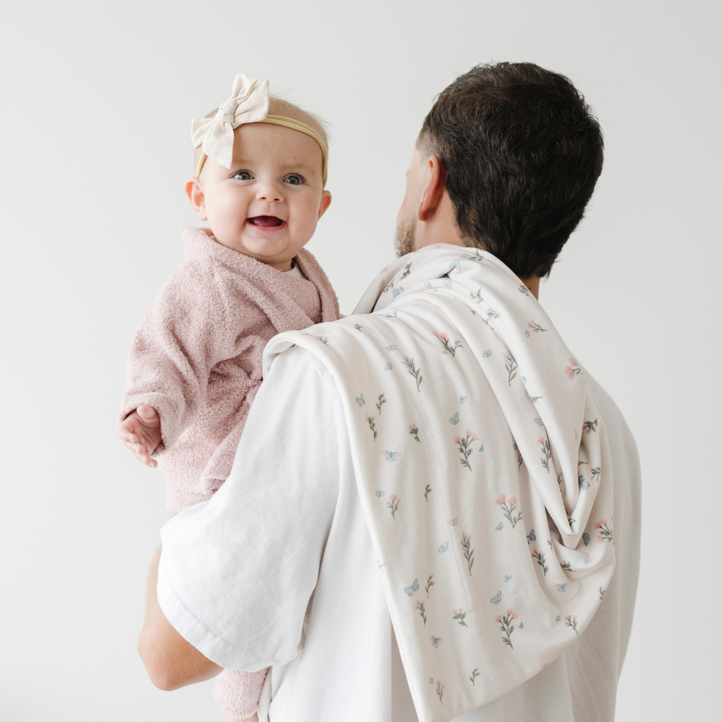 Baby Cozy Kimono Set | Light Pink