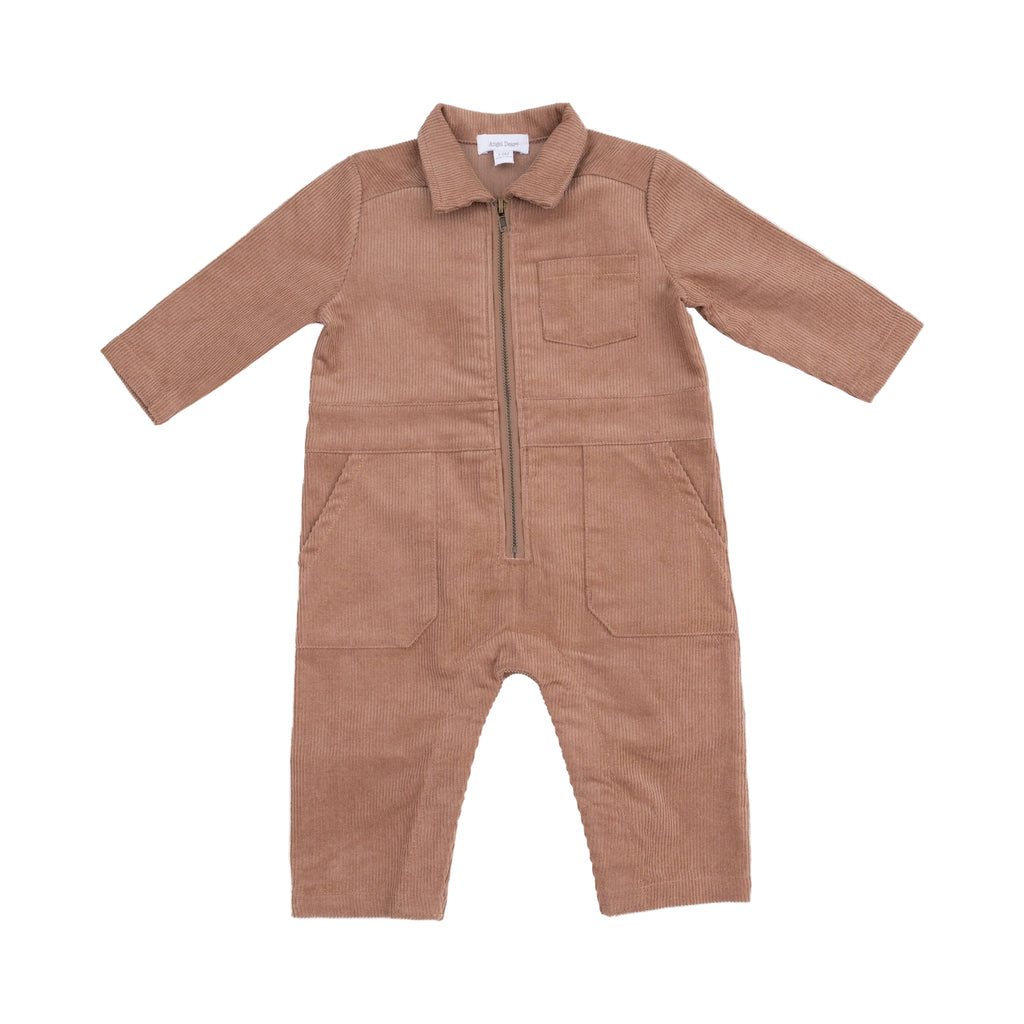 Baby Mechanic Corduroy Jumpsuit | Brown