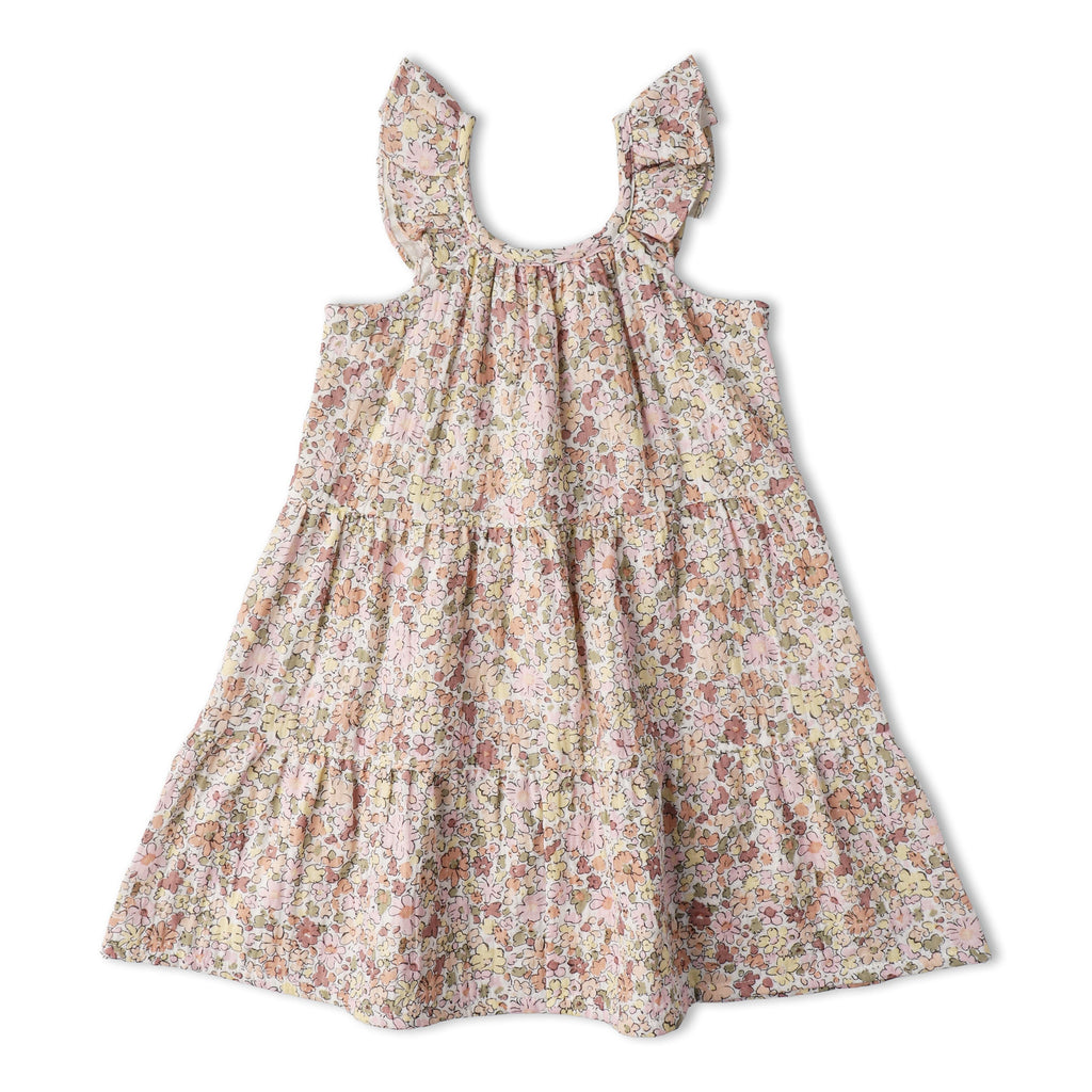 Baby & Girls Ruffle Tiered Dress | Floral Print
