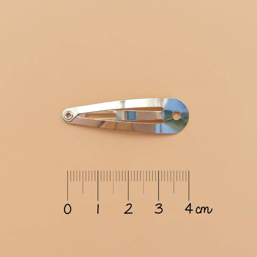 Rabbit Hair Clip | Gold Glitter