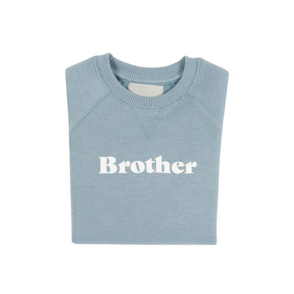 Boys 'Brother' Sweatshirt | Sky Blue