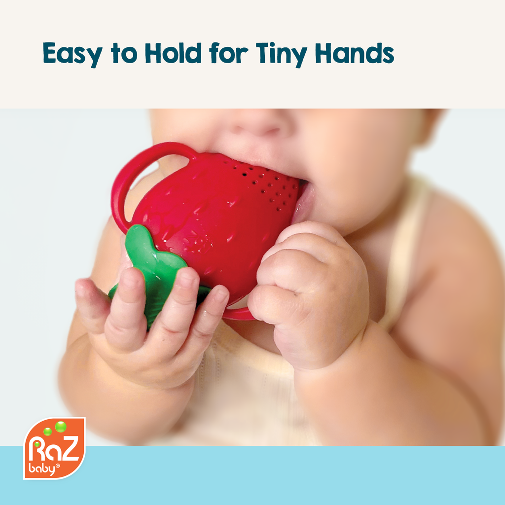 Fruitique Feeder & Teether | Strawberry