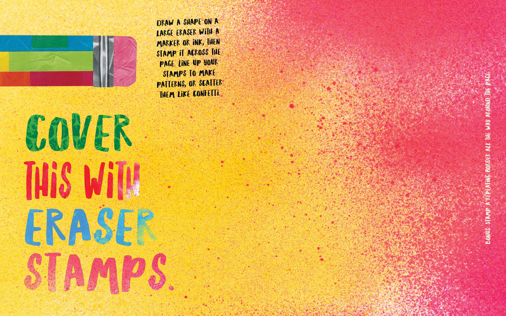 Splatter This Art Book | A Radical Journal with 45 Activities