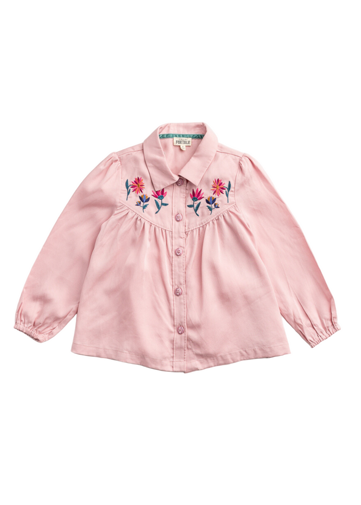 Girls Growing Garden Top | Pink Nectar