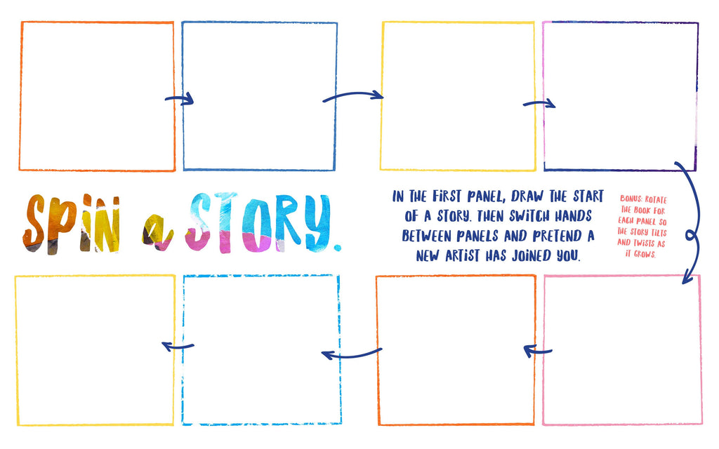 Splatter This Art Book | A Radical Journal with 45 Activities