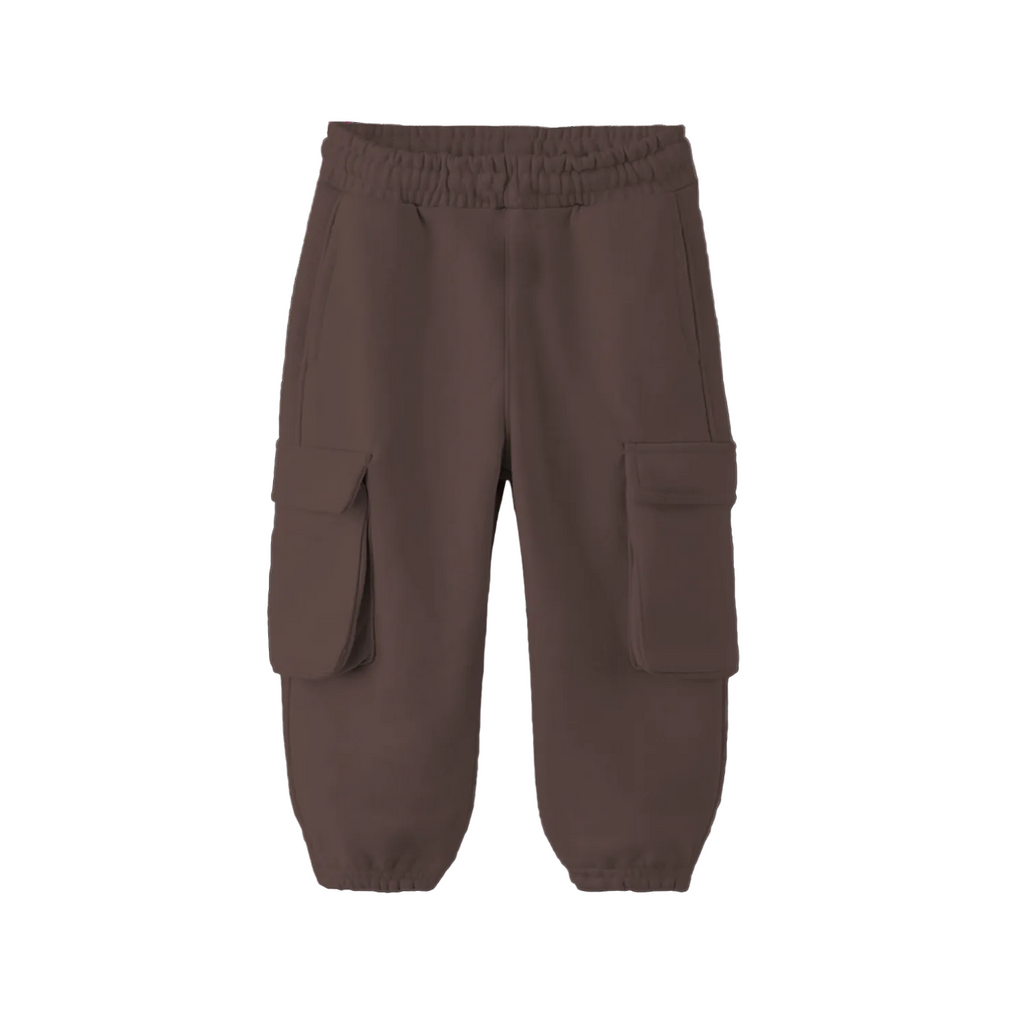 Toddlers and Kids Cargo Joggers | Chocolate