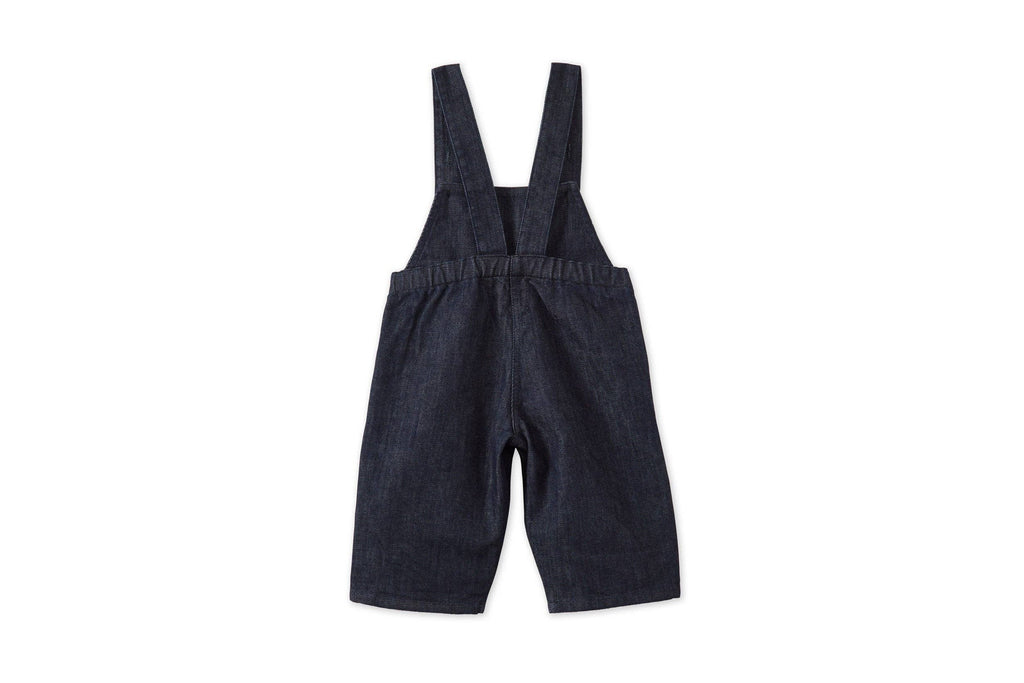 Organic Denim Dungarees | Blue