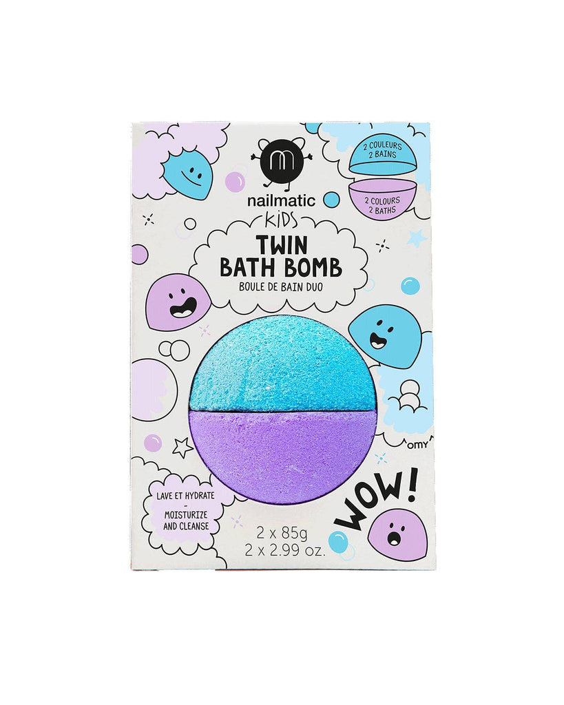 Twin Bath Bomb | Blue & Purple