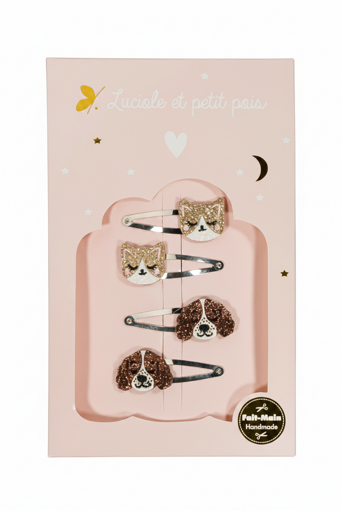 Alba & Kitty Hair Clip Set