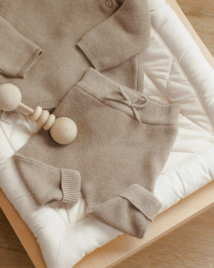 Baby Knit Pant | Brown