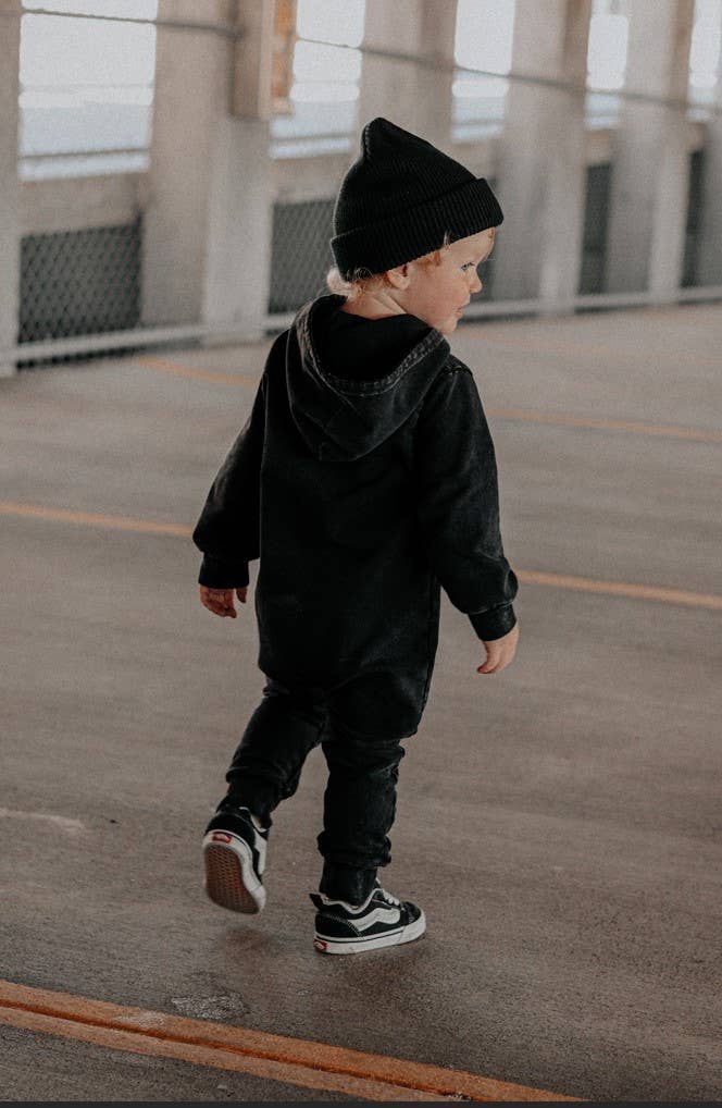 Toddler Wash One-and-Done One-Piece | Black