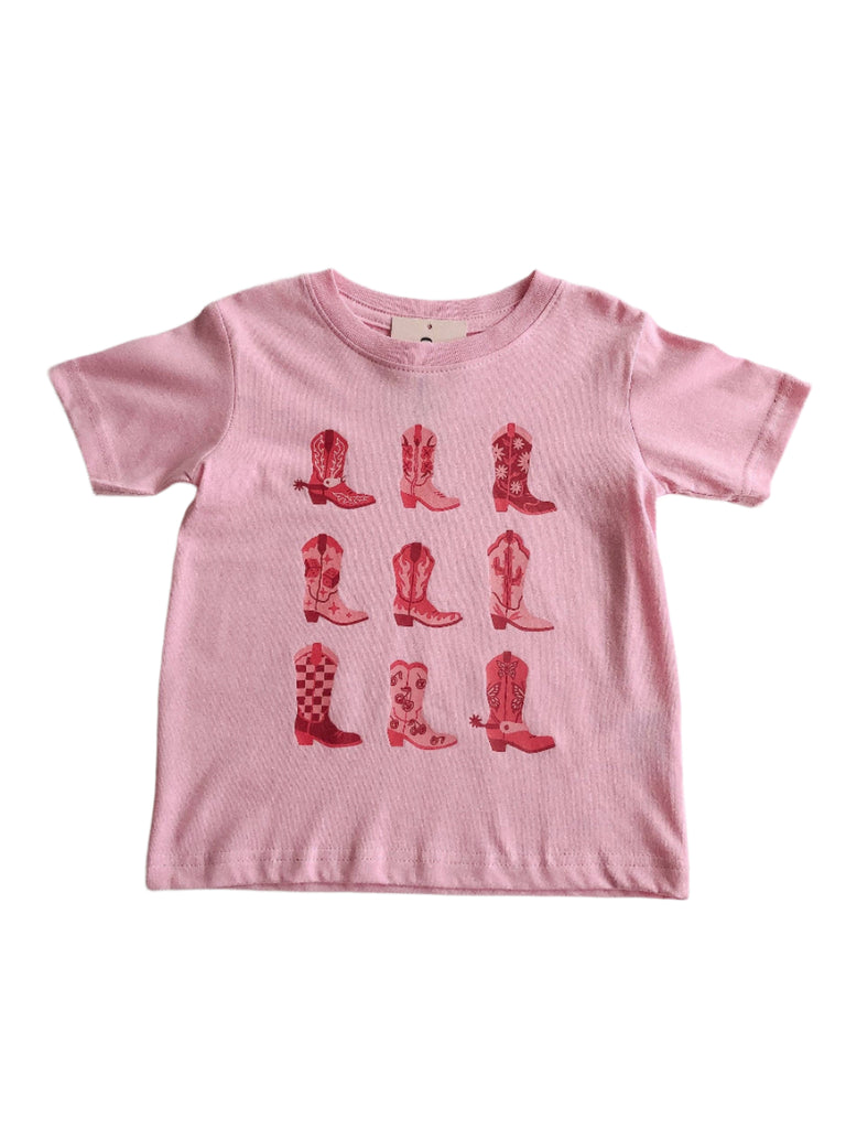 Boots Tee | Pink