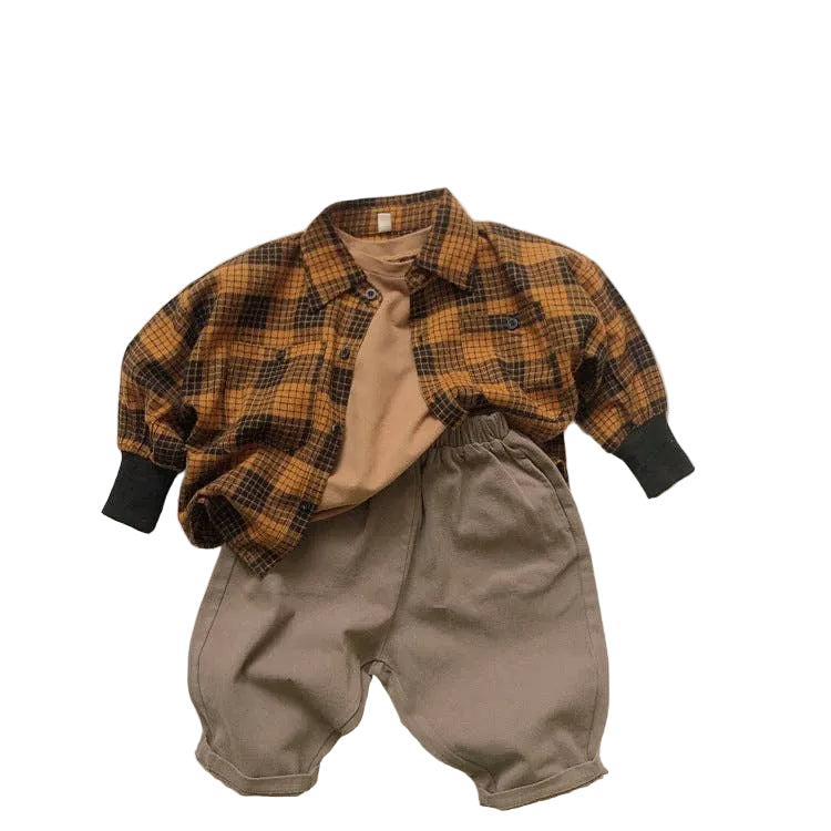 Toddler and Kids Casual Joggers | Brown