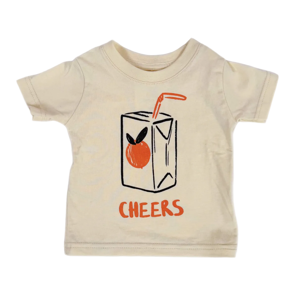 Baby Cheers Tee | Beige