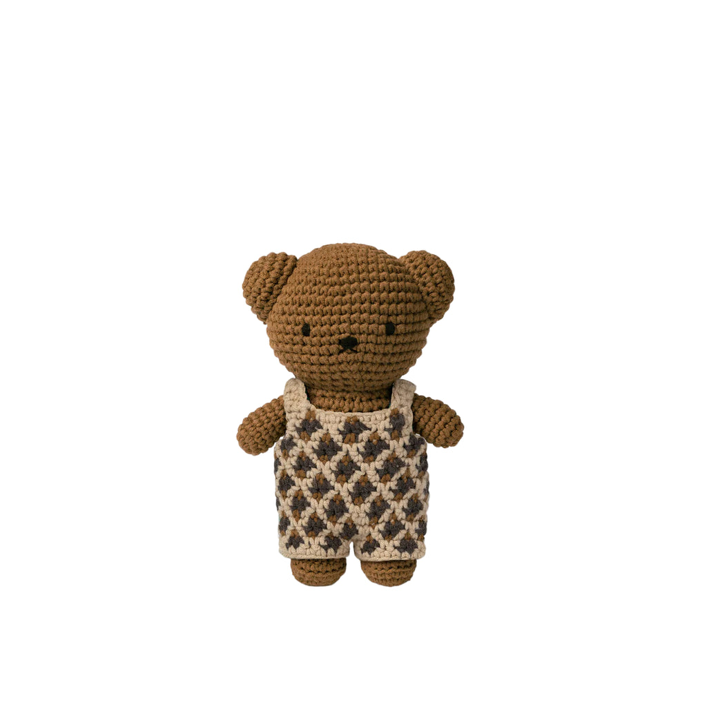Boris the Bear in a Safari Outfit