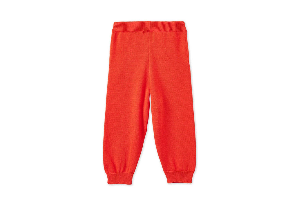 Organic Knit Joggers | Coral