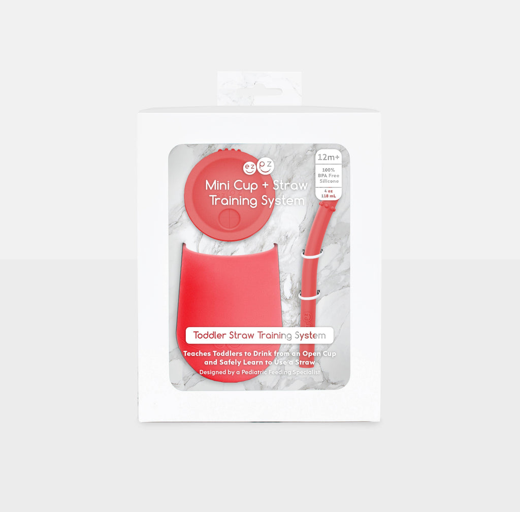 Mini Cup + Straw Training System | Coral