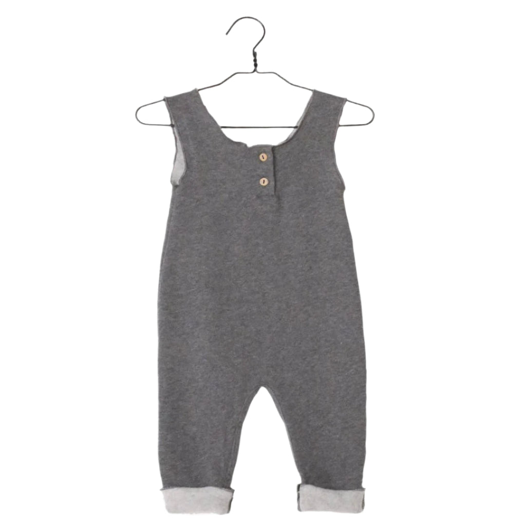 Baby Jumpsuit Organic Cotton | Ash