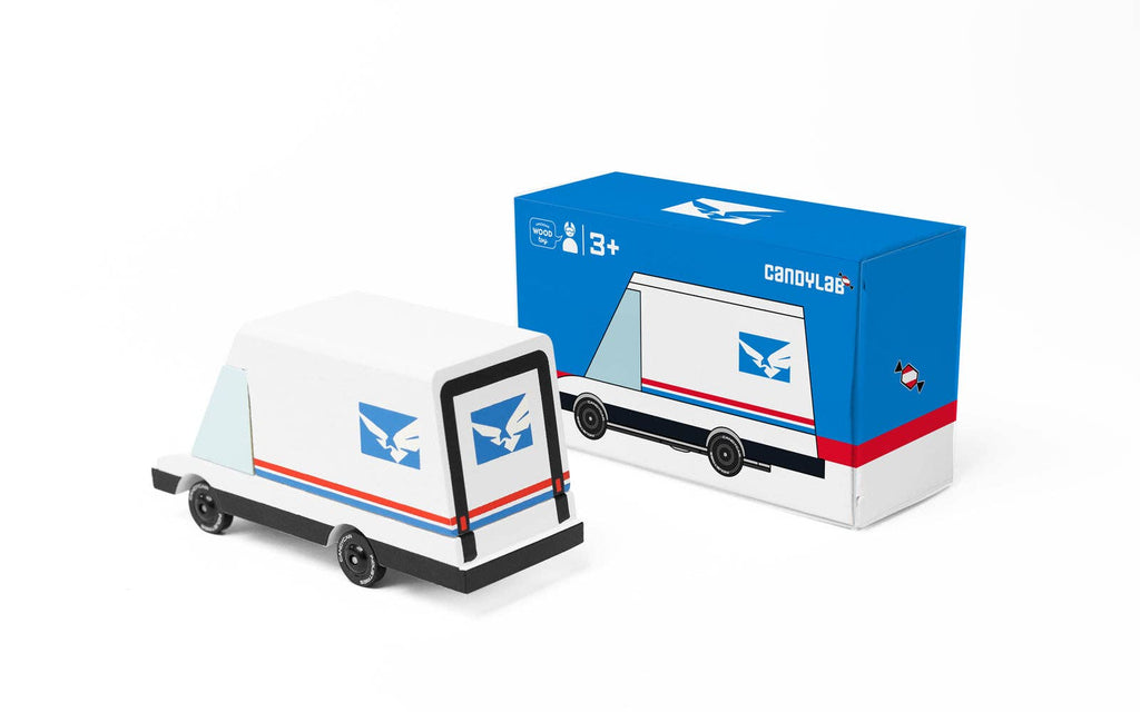 Futuristic Mail Van