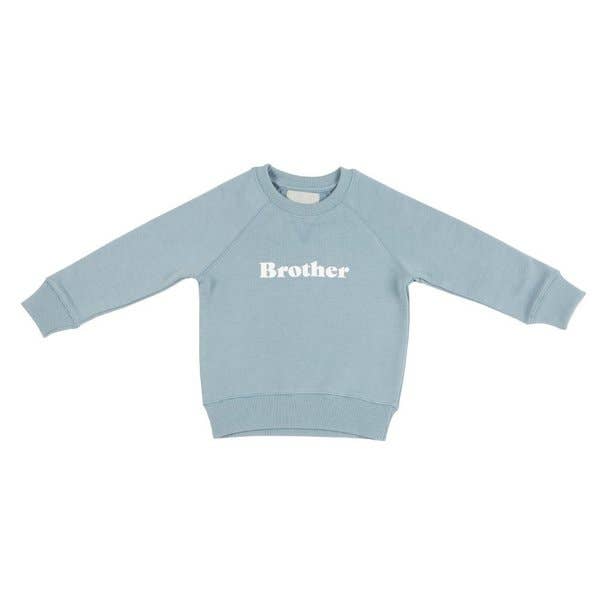Boys 'Brother' Sweatshirt | Sky Blue