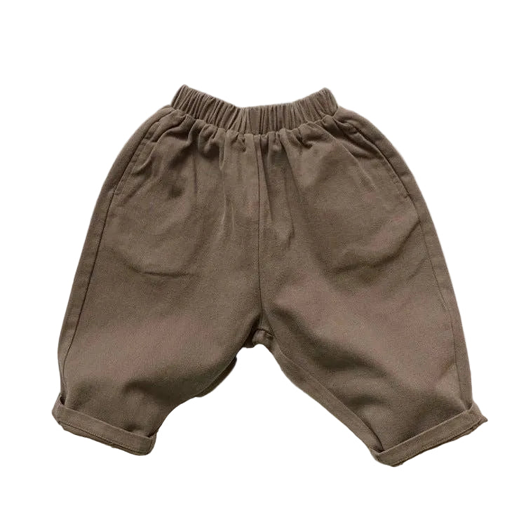 Toddler and Kids Casual Joggers | Brown