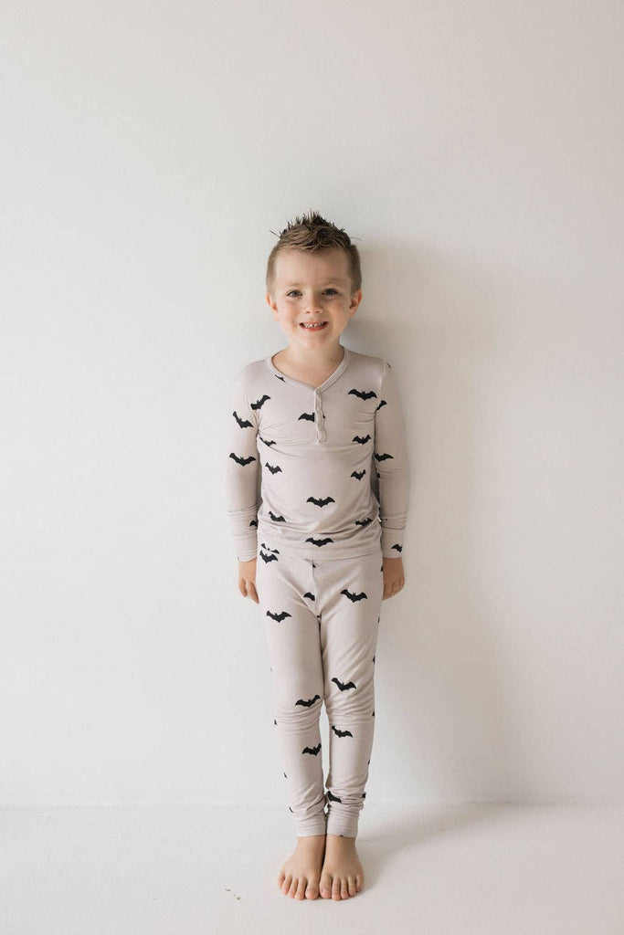 Kids Bamboo Two Piece Pajamas | It's Bats!