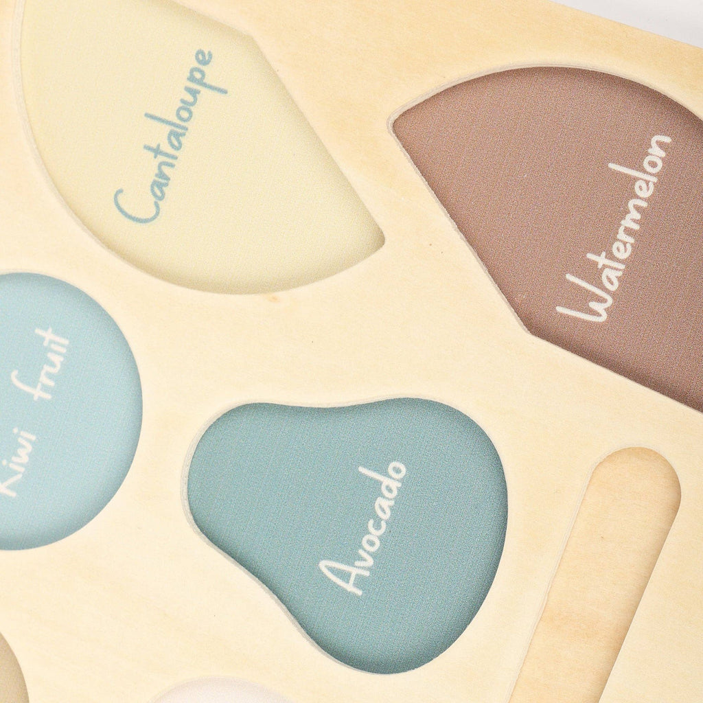 Wooden Fruit Cutting Puzzle