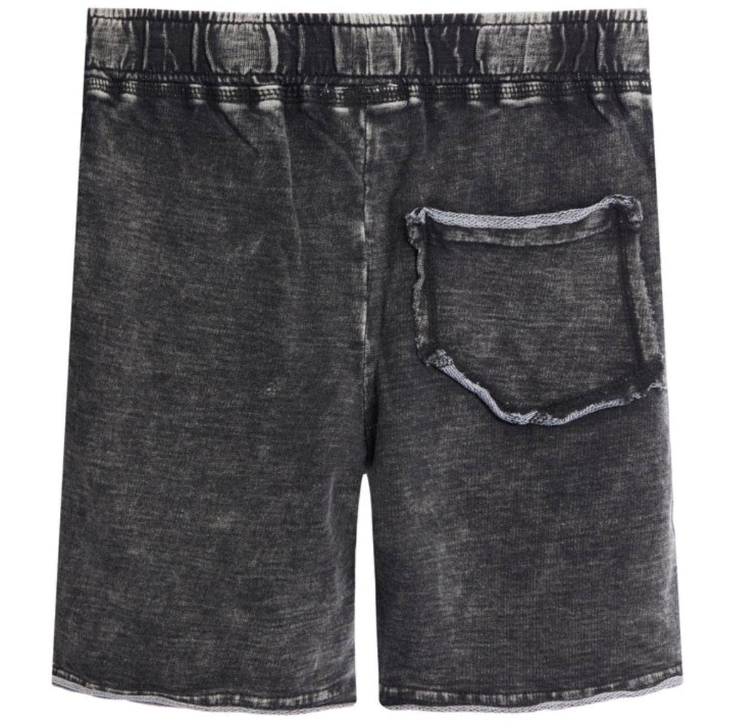 Baby and Kids Vintage Wash Denim Shorts | Black