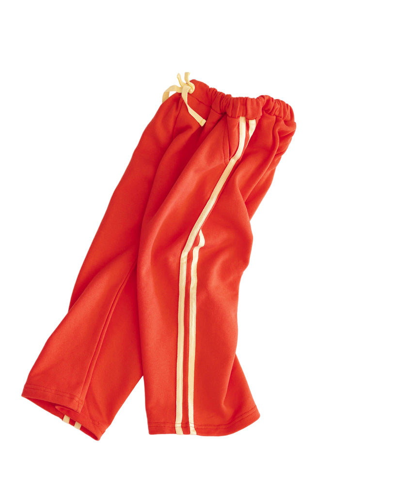 Kids Crosswalk Trackies | Red